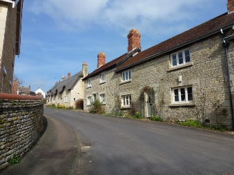 A street in Empingham. 