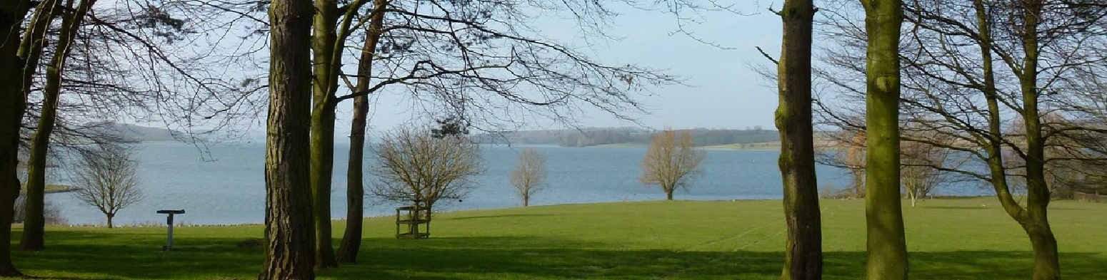 A view of Rutland Water.